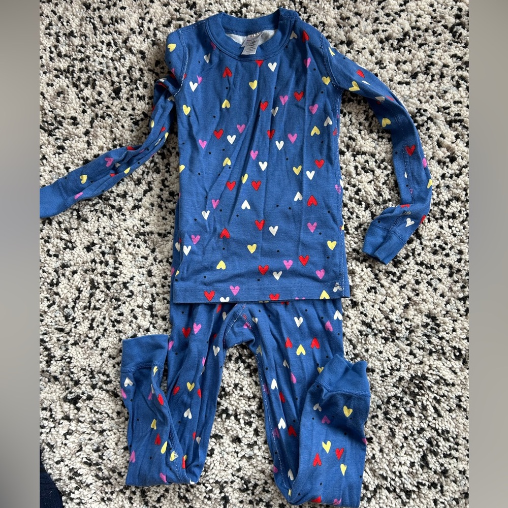 Hanna Andersson Heart Pajama Set